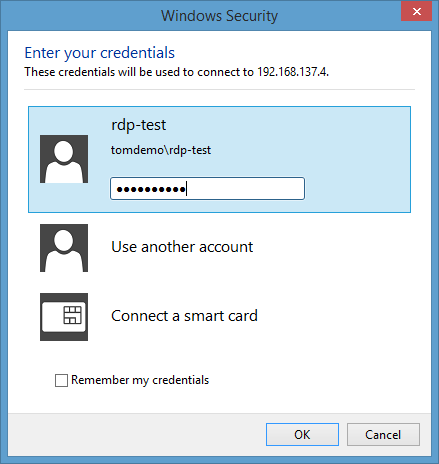 tvetydig tillykke Udvidelse Forced password change at next logon and RDP | Microsoft Security Solutions